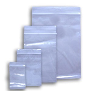 Poly Zip Lock Bag 5" x 8" x 2mil PK/100