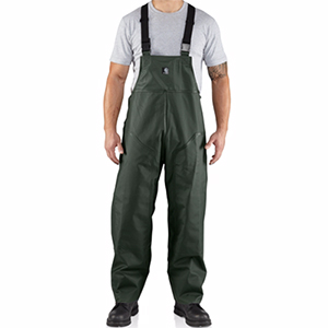 CARHARTT 100101 Men's PVC Surrey Rain Bib Overalls