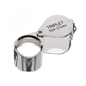 DEAKIN Triplet 10X 21mm Hand Lens Loupe