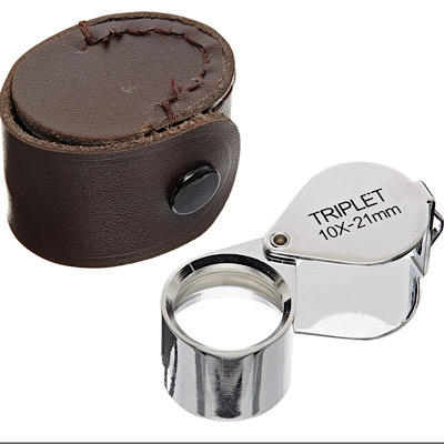 DEAKIN Triplet 10X 21mm Hand Lens Loupe