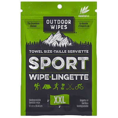 Outdoor Wipes XXL (60x90cm) Eucalyptus