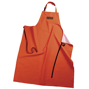 RANPRO Waterproof Apron PVC Coated Poly/Cotton Orange