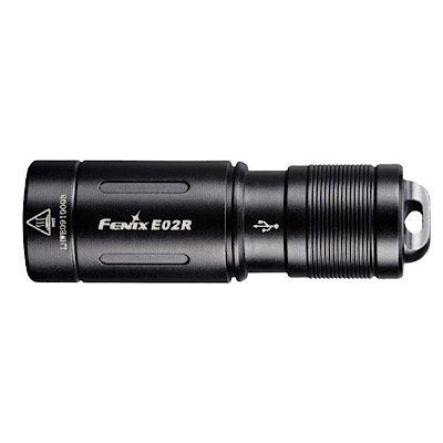 Fenix E02R Rechargeable Mini Keychain Light / 200 Lumens