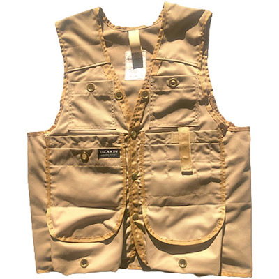 DEAKIN Lightweight Poly/Cotton Cruiser Vest Beige