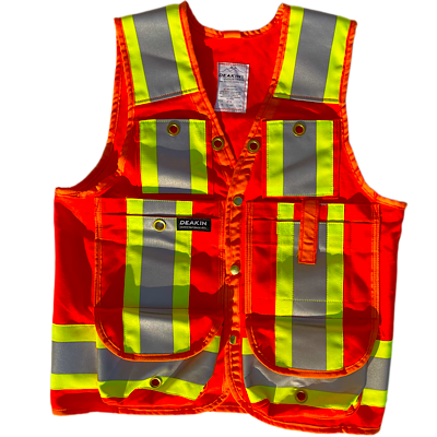 DEAKIN Cordura 4" Reflective Cruiser Vest