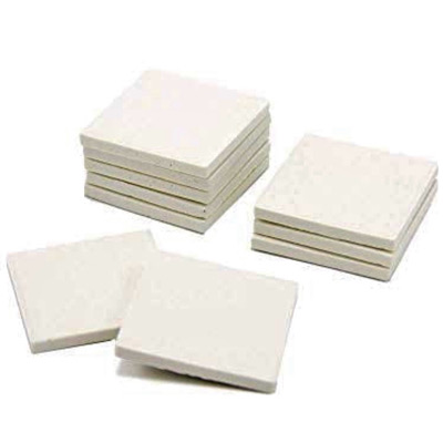 Streak Plate (WHITE) Small 1"x1"