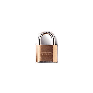 CROWN Brass Padlock 1.5" Keyed Alike