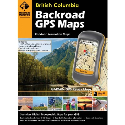 BACKROAD GPS Map DVD (All British Columbia)