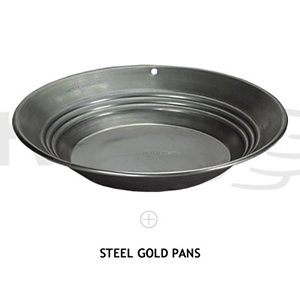 Estwing Steel Gold Pans 14"
