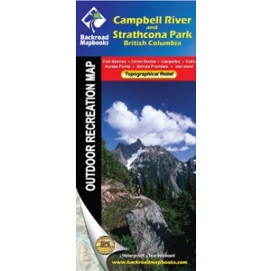BACKROAD Map: Campbell River & Strathcona Park BC