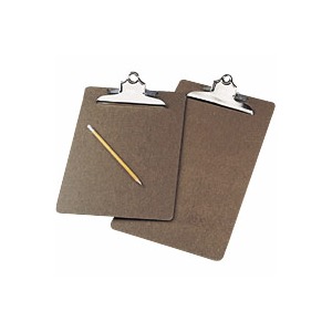 Masonite Letter Clipboard 9 x 12.5