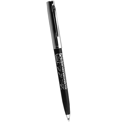 RITE IN THE RAIN 37 All Weather Chrome Pen Black