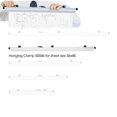 SAFCO 50046 36" Binder Map Clamp (SALE ITEM)