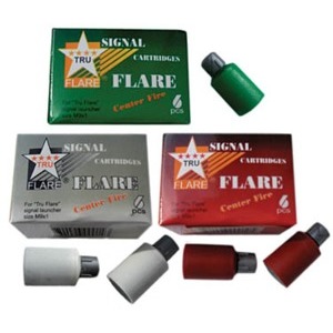 TRU-FLARE Signal Flares (pack of 6 cartridges)