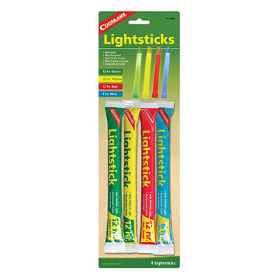 COGHLAN'S 9845 Lightsticks (Assorted Pack) of 4)