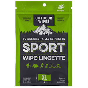 Outdoor Wipes XL (30x60cm) Eucalyptus