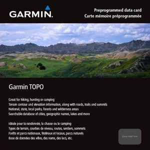 GARMIN 010-C1010-00 Micro SD Topo Canada-Northwest