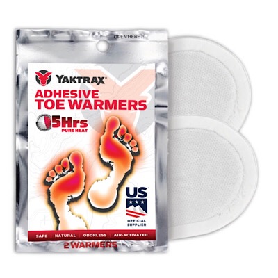 YAKTRAX Adhesive Toe Warmer /pair