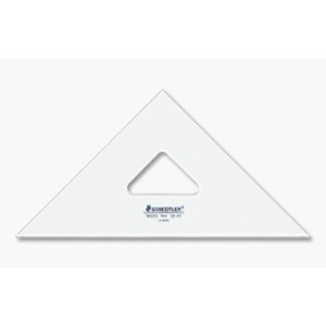 STAEDTLER 964 10-60 Set Square Clear 10" 30/60