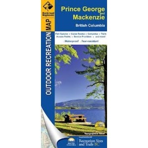Backroad Map: Prince George and Mackenzie