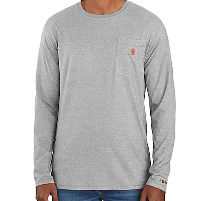 CARHARTT 104617 FORCE® RELAXED FIT MIDWEIGHT LS POCKET T-SHIRT