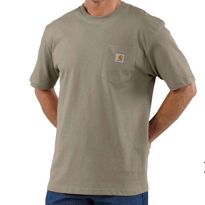 Deakin | Clothing | CARHARTT K87 M Workwear Pocket SS T-Shirt