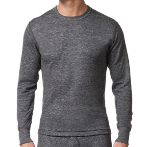 Stanfield's 8813 Merino Wool Long Underwear Shirt Charcoal