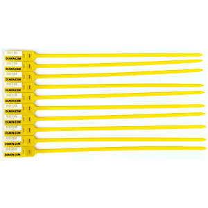 DEAKIN Numbered Locking Security Ties /100