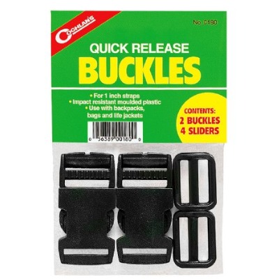 COGHLAN'S 0180 Quick Release Buckles