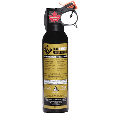 BEAR D'FENCE 225 GR Pepper Spray