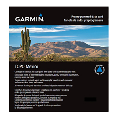 GARMIN 010-C1099-00 Micro SD TOPO Mexico