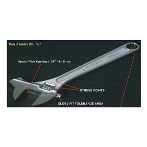 RASTALL RS-12H Miners Wrench