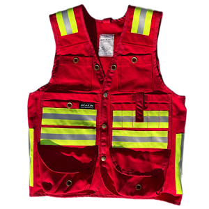 DEAKIN Cotton Canvas Reflective Cruiser Vest