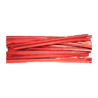 Plastic Coated H/D Steel Twist Ties 7" /100