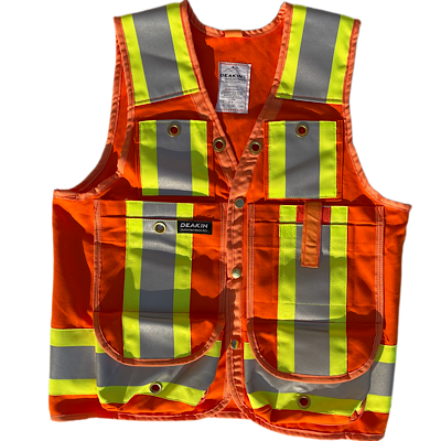 DEAKIN Cotton 4" Reflective Cruiser Vest