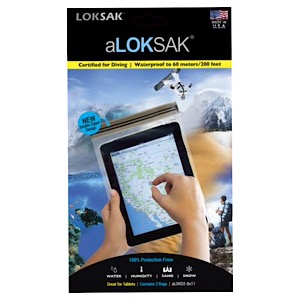 ALOKSAK 8" x 11" Waterproof Storage Bags 2/pk