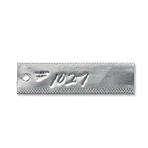 Aluminum Tags - Double Faced 1"x3" (per 50 tags) *No Wires