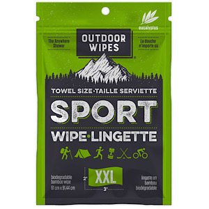 Outdoor Wipes XXL (60x90cm) Eucalyptus