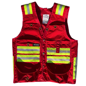 DEAKIN Nylon Cordura Reflective Cruiser Vest