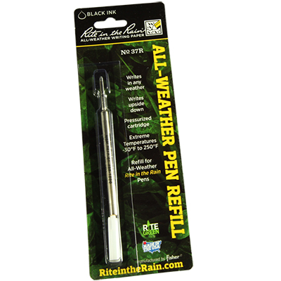 RITE IN THE RAIN 37R All Weather Pen REFILL Black