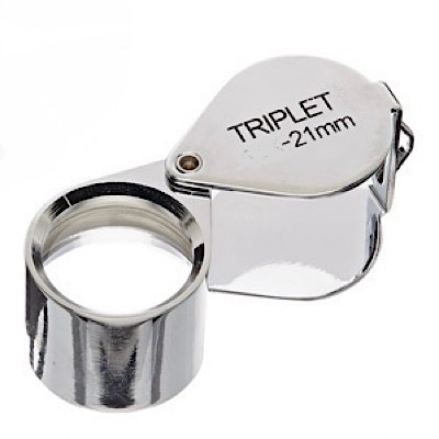 DEAKIN Triplet 20X 21mm Hand Lens Loupe