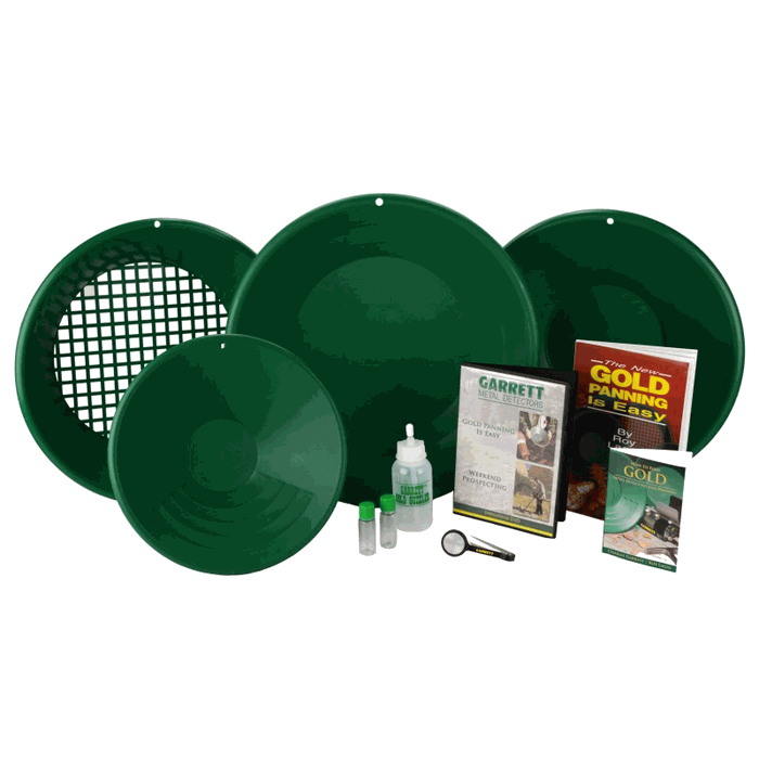 GARRETT DELUXE GOLD PAN KIT